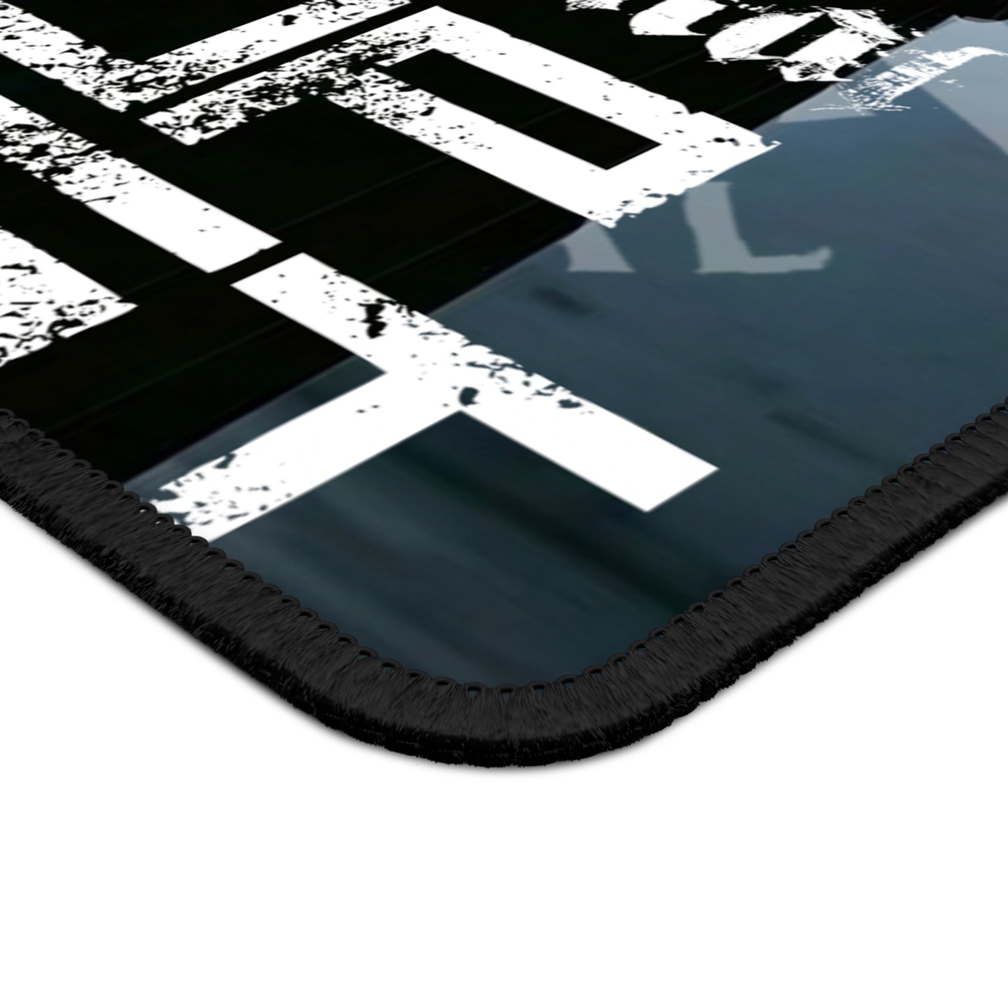 DropGhost Gaming Mouse Pad — 'Feed the Signal' Cyberpunk Design