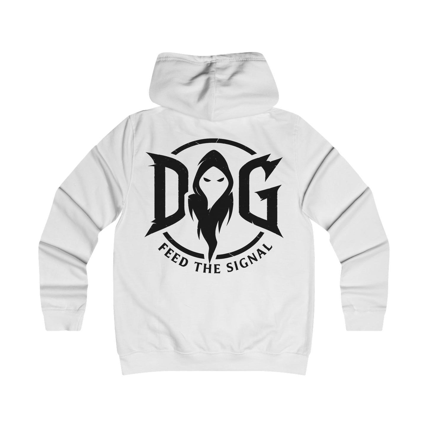 DropGhost White Logo Woman's Hoodie