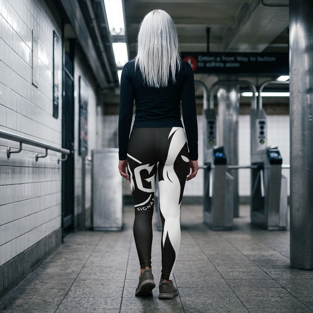 DropGhost Logo Leggings
