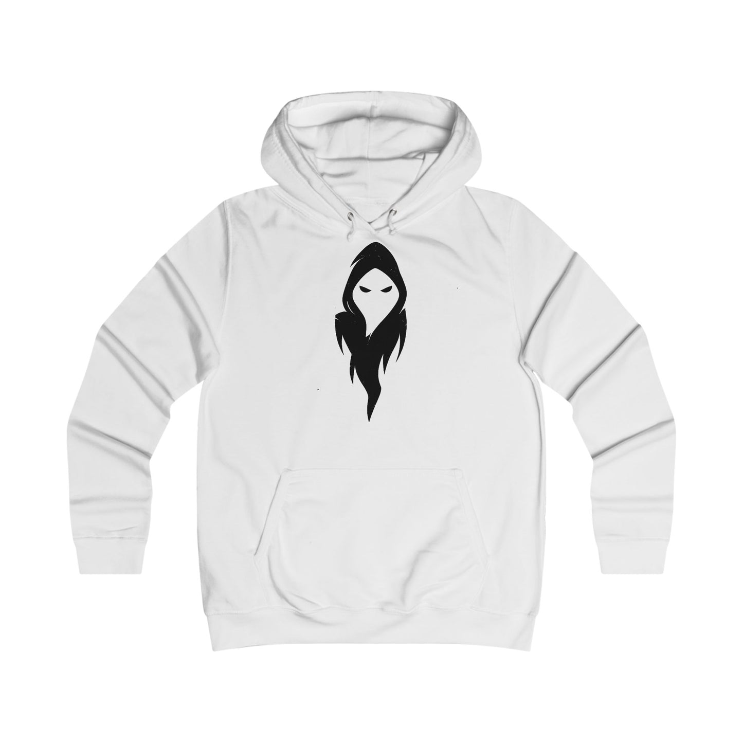 DropGhost White Logo Woman's Hoodie